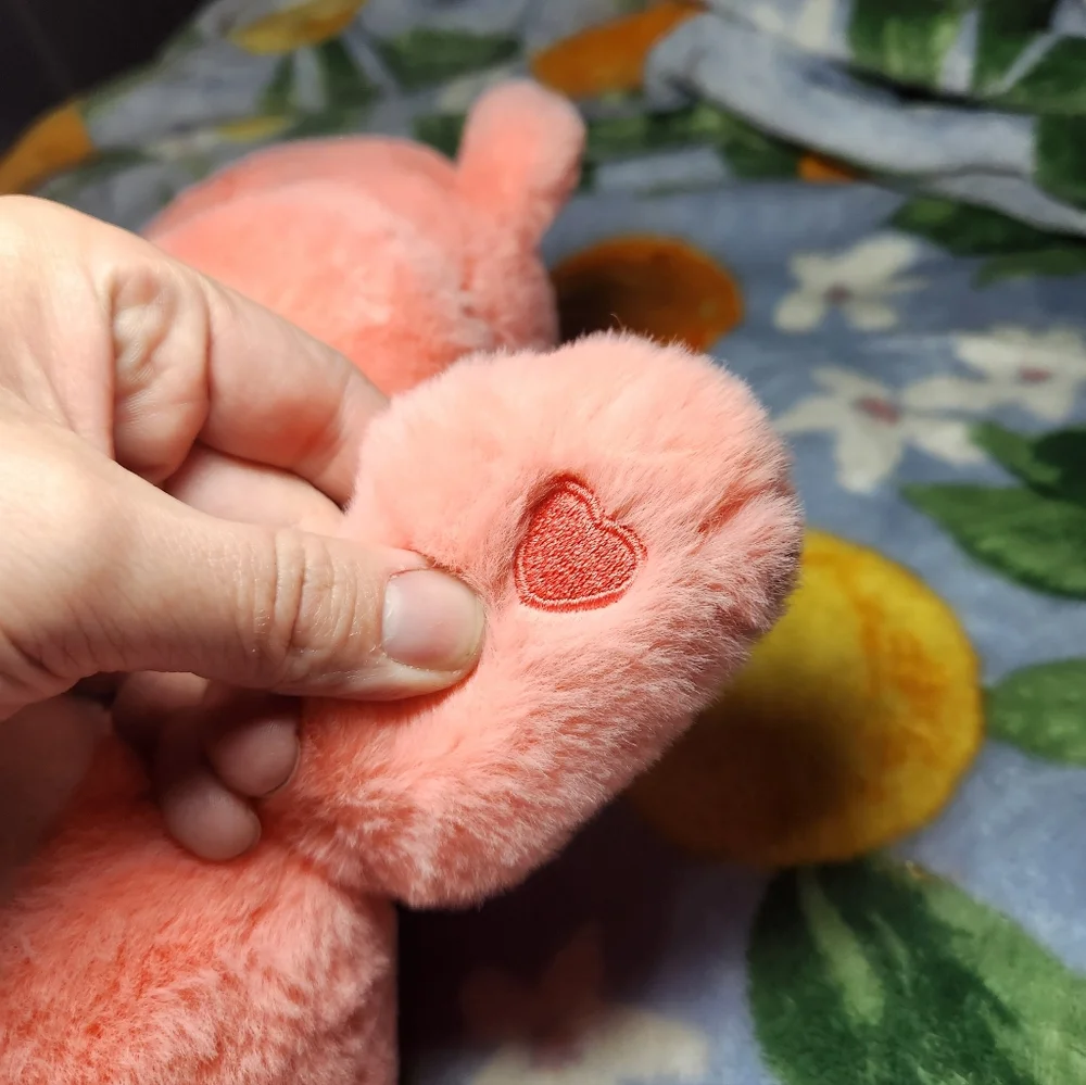 Care Bears Love-a-lot Bear Plush Toy Bright Pink Heart Tummy 10" - Picture 4 of 14